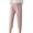 Pink, variant on Cotton Linen Capri Pants for Women Lightweight Relaxed Fit Straight Leg Cropped Pants with Pockets Womens Capris