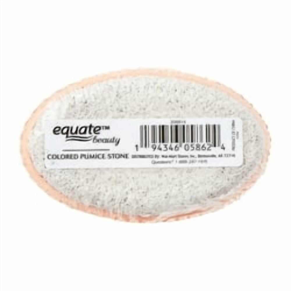 Equate Pumice Stone with Grip Handle, Travel Size, Color May Vary, 1 Count