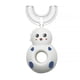thumbnail image 1 of Vogacara Cepillo de portátil en forma de U, cepillos de limpieza de de 360 ​​grados con mango, cepillos de para el cuidado de cuidado de los oídos Blanco Vogacara CE012043-03, 1 of 6