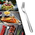 thumbnail image 2 of VeSteel 12-Piece Stainless Steel Hammered Dinner Forks Set - 7.9 inches, 2 of 6