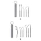 thumbnail image 4 of Juego de palillos de dientes Yuarrent de acero inoxidable 304 portátil para limpieza de dientes, 4 of 6
