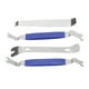 thumbnail image 5 of Kit de 4 herramientas para quitar molduras de coche, para tablero, audio, panel interior de puerta, extractor de clips, instalador, color azul, 5 of 14
