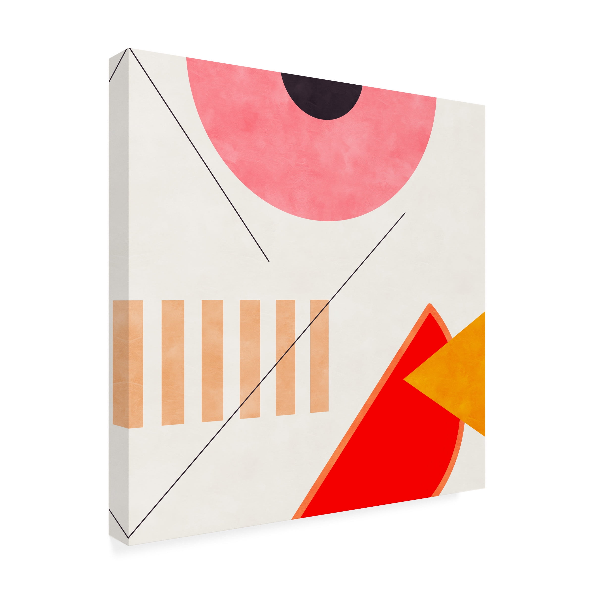 Ana Rut Bre 'Mid Bauhaus Geometry 2' Canvas Art