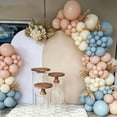 thumbnail image 6 of Gender Reveal Balloon Arch Kit,122Pcs Blush Pink Dusty Blue Sand White Peach Balloons for Gender Reveal Party Boho Wedding Bridal Engagement Baby Shower Anniversary Birthday Party Decorations, 6 of 7