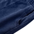 thumbnail image 6 of ClodeEU Women's Vintage Loose Fit Denim Shorts with Pockets ,Solid Color Casual Jean Shorts Dark Blue,Womens Plus S, 6 of 6