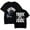 Black, variant on Boywithuke T-shirt Fashion Round Neck Short Sleeves Men And Women Trendy Tops Street Wear