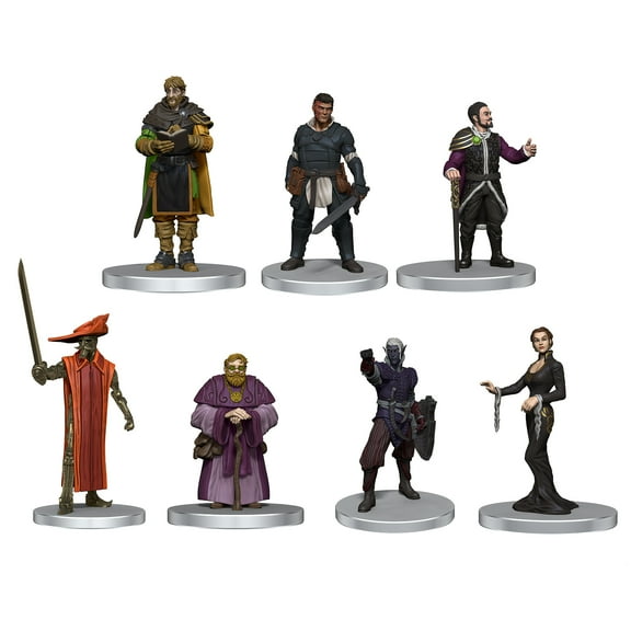 D&D Icons of the Realms: Waterdeep: Dragonheist Box Set 2 - 7 Piece Painted Miniature Set. Dungeons & Dragons