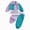H226-Purple, variant on TOWED22 Toddler Girl Clothes Fall Winter Baby Outfits Cute Print Sweatshirt Flared Pants Set 2 Piece,Purple,2-3 Y