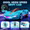 thumbnail image 3 of Dammyty Remote Control Car, 2.4Ghz Rechargeable RC Stunt Car for Kids, Racing Car Toys for Boys and Girls, 3 of 8