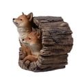 thumbnail image 2 of Couple Foxes in Stump (Hi-Line Exclusive), 2 of 5