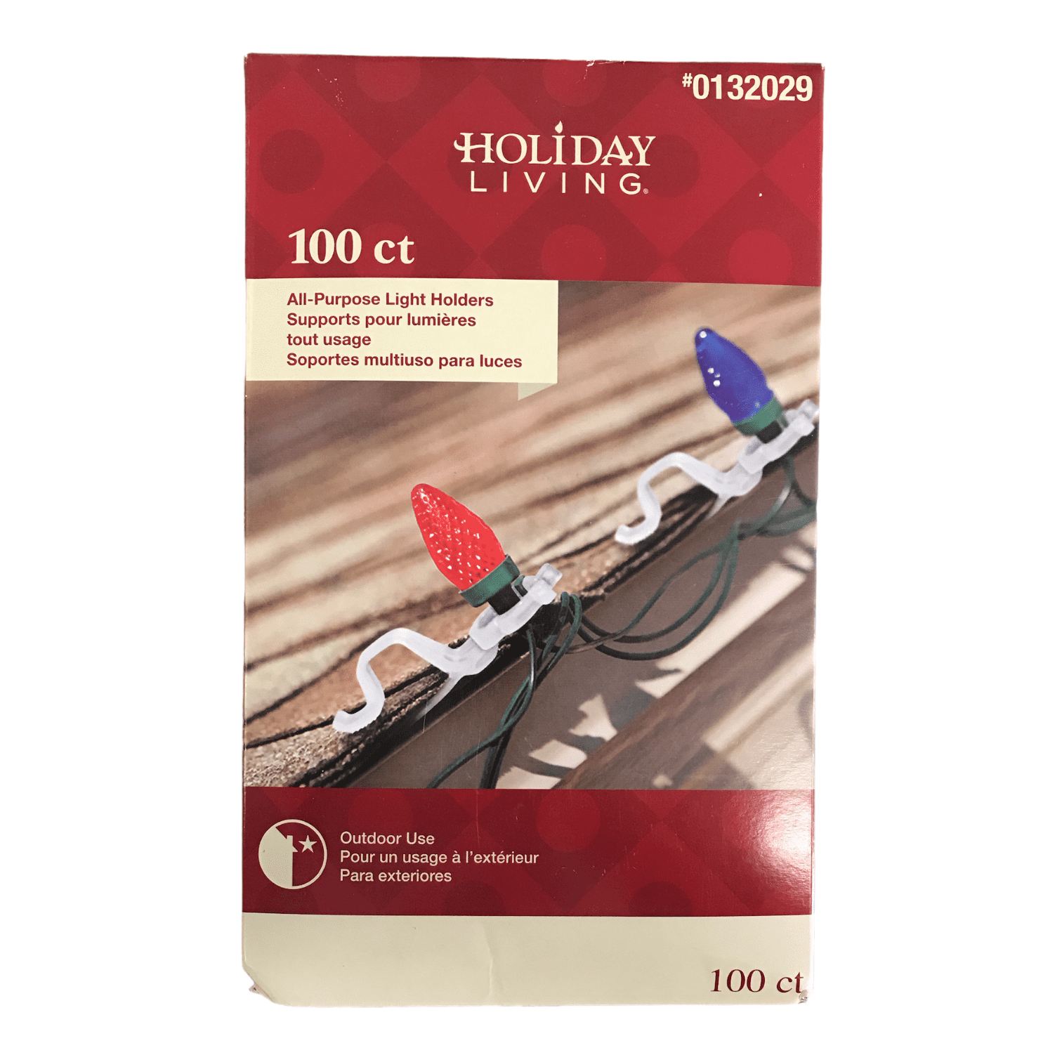 Holiday Living 100Pack Plastic Light Hanging Kit