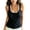 ZA-Black-tank tops for women, variant on Womens Tank Tops Trendy Sleeveless Striped Shirts Lace U Neck Button Down Blouses Casual Comfy Going Out Tee
