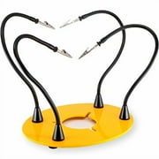 QuadHands WorkBench Mount - Helping Hands Third Hand Tool with Magnetic Arms and Panavise Mounting System