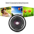 thumbnail image 1 of Andoer 25mm F1.8 Micro Manual Lens Humana Fixed Focus Large Aperture Black Sony E-mount Andoer Lente, 1 of 6