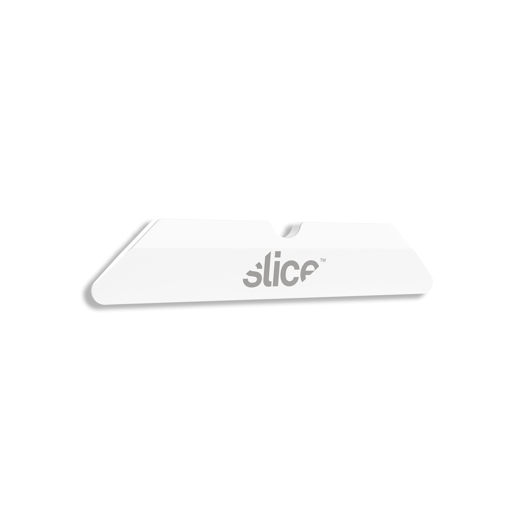 Slice 10404 Replacement Ceramic Safety Box Cutter Blades - Finger-Friendly and Dual Sided - (Rounded Tip) - Pack of 4