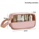 thumbnail image 2 of Bolsa de cosméticos transparente con costuras pequeñas, bolsa de baño de PVC, bolsa de cosméticos de PU impermeable de gran capacidad, 2 of 5