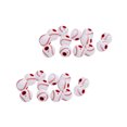 thumbnail image 4 of 100 Pcs Perles en Forme de Baseball Acrylique 1.2CM Perles Rondes Bricolage Accessoire de Bijouterie pour Fabrication de Bracelet Collier Maison, 4 of 6