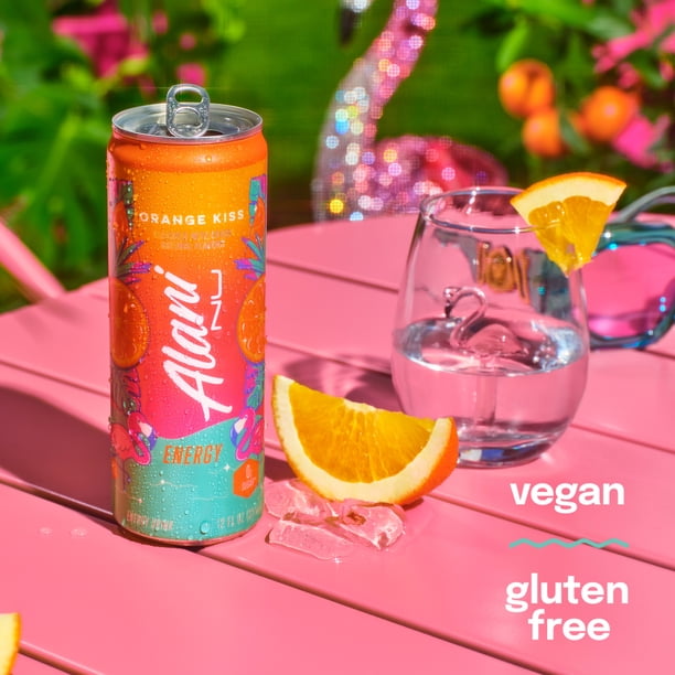 Alani Nu, Energy Drink, Orange Kiss, 200mg Caffeine - Walmart.com