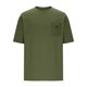 thumbnail image 4 of Playeras Elvqul Hombre Casual sin Estampado Manga Corta Verde Algodón Abotonada con Solapa, 4 of 6