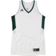 thumbnail image 1 of Adidas Womens 2-Tone Basketball Team Jersey, whitedkgreen, S, 1 of 2