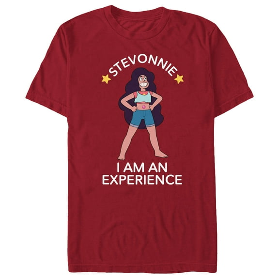 Men's Steven Universe Stevonnie An Experience  Graphic Tee Cardinal 2X Large