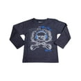 thumbnail image 3 of Mish Toddler & Little Boys Long Sleeve Graphic Tee Shirt Top 34530-3 (WHITE AMERICAN FOOTBALL), 3 of 10