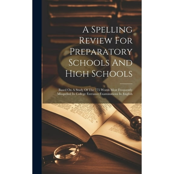 A Spelling Review For Preparatory Schools And High Schools (Hardcover)