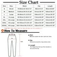 thumbnail image 4 of Aboser Women's Faux Denim Flare Yoga Pants Bootcut V Crossover Leggings Stretchy Wide Leg Jean Pants Plus Size High Waist Tights Soft Butt Lift Legging, 4 of 9