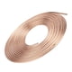 thumbnail image 4 of 25ft Brake Line Tubing Copper Nickel Plated 3/16in OD Coil Roll for Hydraulic Braking Fuel System(Gold ), 4 of 5