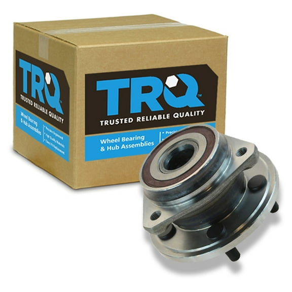 TRQ Front Wheel Bearing & Hub Assembly for Jeep Wrangler Grand Cherokee BHA53896