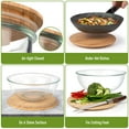 thumbnail image 3 of Juego apilable de 5 bowls de vidrio con tapas dokaworld, 3 of 9