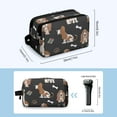 thumbnail image 3 of Toiletries Bag,Basset Hounds with Bones and Presents Mens Womens Toiletry Bag Bathroom Bag,Waterproof Toiletry Travel Bag Dopp Kit Shaving Bag 11x6.3x5.1 Inch, 3 of 5