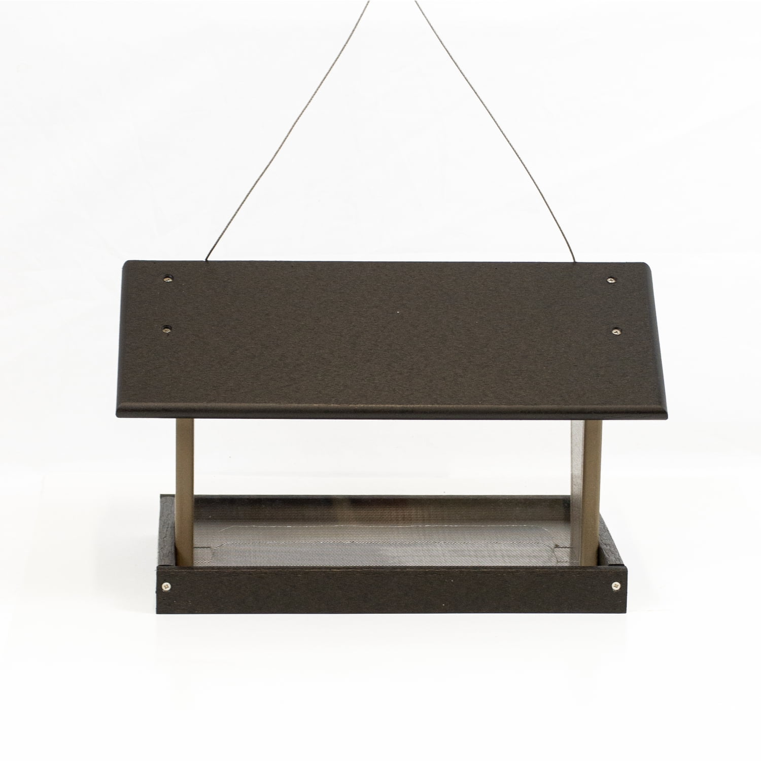 OUTDOOR LEISURE PRODUCTS Hopper Bird Feeder Made with High Density Poly Resin