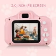 thumbnail image 5 of Shinysix Camcorder,Kids Dual Lens Frames IPS Screen Built-in Camera Kids Dual Built-in Battery Cute Dual Lens 2.0 Battery Cute Frames Camera 1080P Video Cartoon Kids Camera 2.0 Inch IPS Neck Birthday, 5 of 6