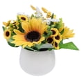thumbnail image 1 of 1 maceta de girasol artificial., 1 of 3