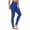 Blue, variant on Prolriy Leggings for Women Butt Lifting Booty Tights High Waist Stretchy Pants Yoga Tights Yoga Pants Women Blue L