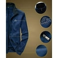 thumbnail image 2 of Men's Tracksuit Athletic Sports Casual Full Zip Warm Jogging Sweatsuit, 2 of 3