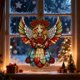 thumbnail image 4 of Adornos navideños, decoraciones navideñas, regalos de Navidad, colgante de Papá Noel para árbol de Navidad (15 cm)., 4 of 7