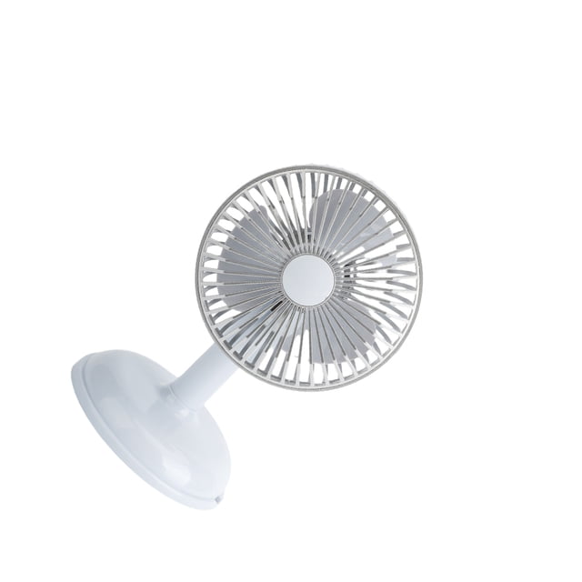 Wosthever Ventilador de escritorio recargable y ahorrador de energía, ventilador portátil recargable, ventilador Personal, ventilador Electrodomésticos azul celeste