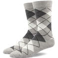 thumbnail image 4 of Classic Dark Stripes for Sizes 10-16 Big & Tall Men's Argyle Sock Pack, 4 of 7
