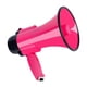 thumbnail image 1 of Altavoz megáfono de 30 W, multifuncional, regalo práctico, portátil, ligero y potente. Rojo rosa, 1 of 9