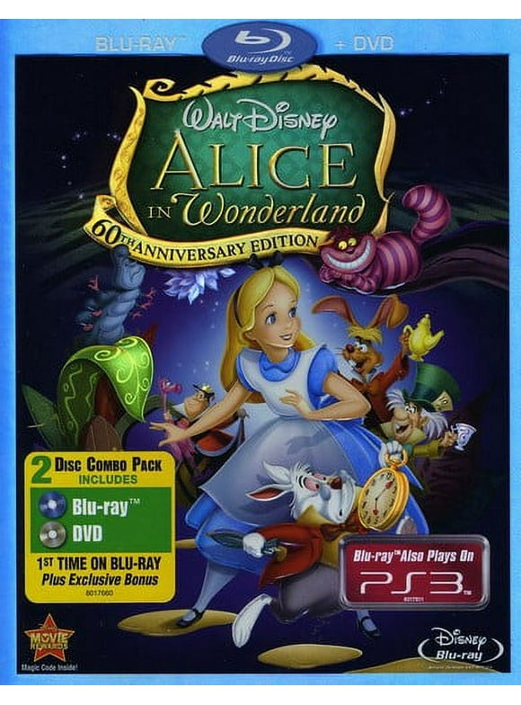 Alice in Wonderland (Blu-ray) 60th Anniversary Edition