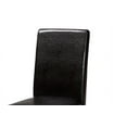 thumbnail image 6 of Baxton Studio Trine Modern Espresso Brown Faux Leather and Wood 5-Piece Dining Set, 6 of 7