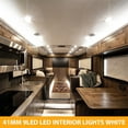 thumbnail image 6 of 20x 41mm 42mm 9SMD LED Dome Map Interior Light Bulbs 578 211-2 212-2 6000K White, 6 of 9