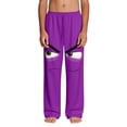 thumbnail image 4 of ATOGUTA Lounge Pants for Boy Funny Graphic Sweatpants Athletic Sports Pants for Kids Size 4T-14, Purple, 4 of 5