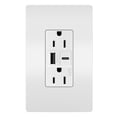 thumbnail image 3 of Legrand Wrr26usbac6 Radiant 15 Ampere Tamper Resistant Weather Resistant Electrical Outlet, 3 of 4