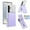 Purple, variant on Allytechgroup for Samsung Galaxy A26 5G Case with Kickstand Credit Card Slots PU Leather Back Magnetic Wallet Cover Shockproof Soft TPU Bumper Lightweight Thin Shell, Pink