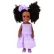 thumbnail image 1 of Muñeca africana, muñeca africana americana de 14 pulgadas, muñeca negra, muñeca de moda para niña, diseño exquisito, 1 of 8