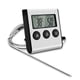 thumbnail image 1 of Kitchen Digital Cooking Thermometer Meat Food Temperature for Oven BBQ Grill Timer Function with Probe Heat Meter for Cooking, 1 of 5