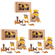 thumbnail image 1 of Juguete Apilable para Gatos Juego Equilibrio Mayores 18 Meses, 1 of 8